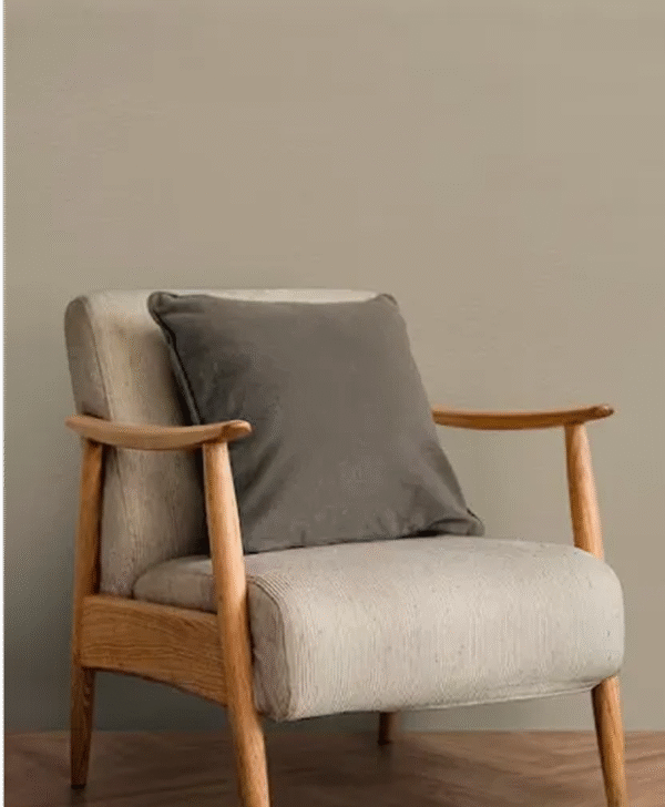 Off-White Sofa Chair 4 - Image 4