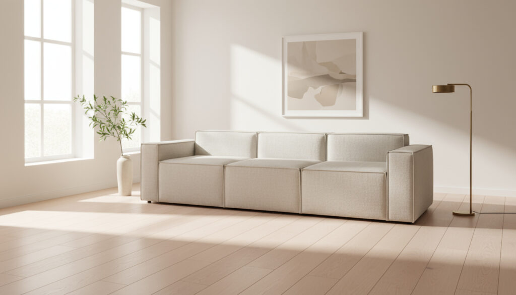 Blok Sofa Modular in living room