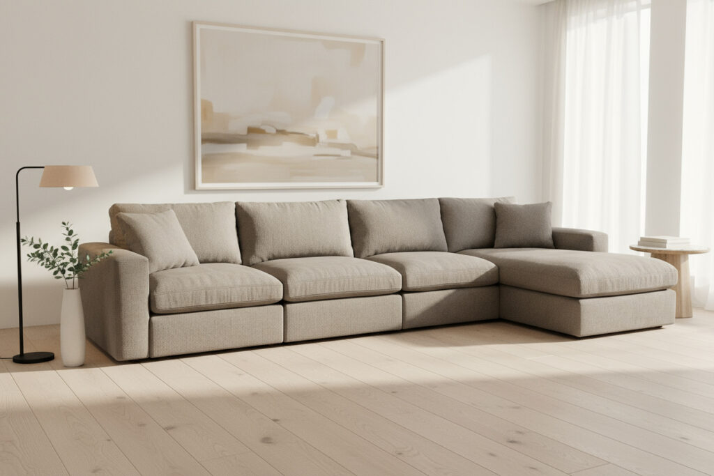Cloud sofa in living room
