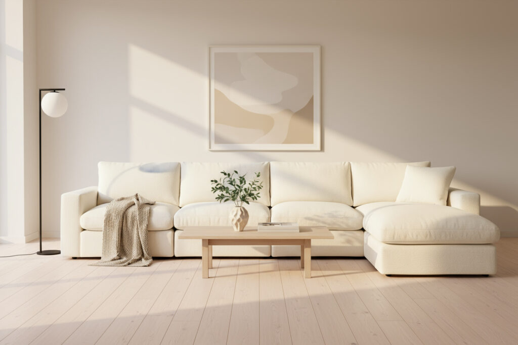 Cloud sofa in living room