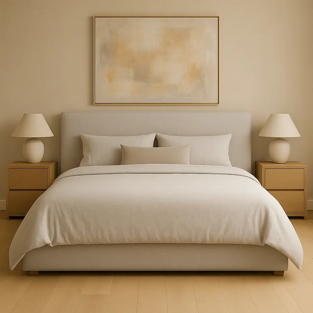 Drift Beige Bed